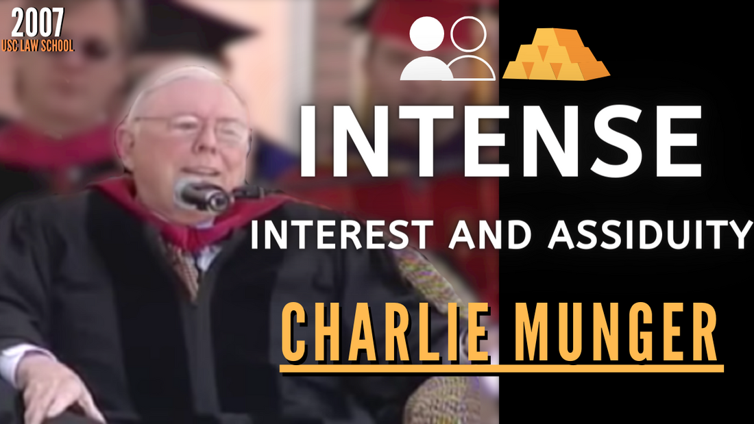 Charlie Munger: How Does Intense Interest and Assiduity Help In Life? | USC 2007【C:C.M Ep.171】