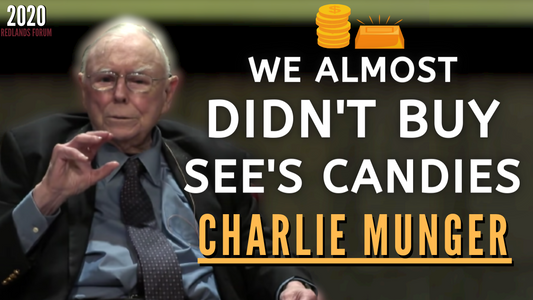 Charlie Munger: Barely Smart Enough to Buy See's Candies. | Redlands Forum 2020【C:C.M Ep.188】