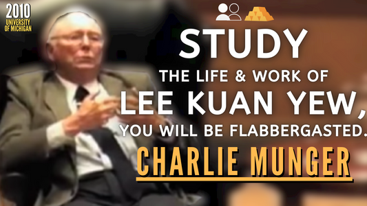 Charlie Munger's speech on Lee Kuan Yew will give you GOOSEBUMPS. | UM 2010【C:C.M Ep.201】