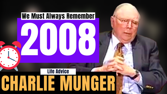 Charlie Munger: We Warned About 2008, but No One Listen... | Caltech 2008 【C:C.M Ep.240】