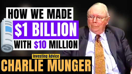 Charlie Munger on How We Made $1 Billion with $10 Million? | Caltech 2008 【C:C.M Ep.244】