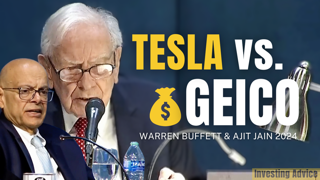 Tesla vs. GEICO? Warren Buffett & Ajit Jain Talks Self-Driving Cars and Insurance | Berkshire 2024